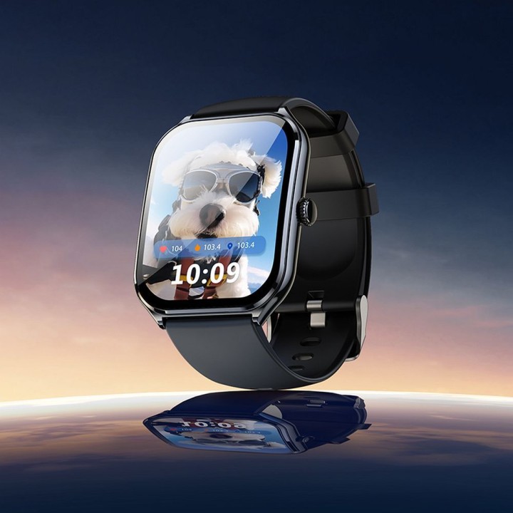 Смарт-годинник Hoco 1,96" AMOLED IP67 з функцією дзвінків Y28 чорний