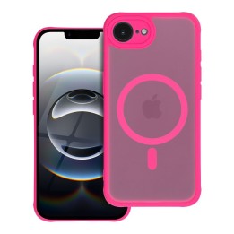 Чехол для iPhone 16e (SE 4 2025) / 17e Full Matte Mag Cover совместимый с MagSafe розовый