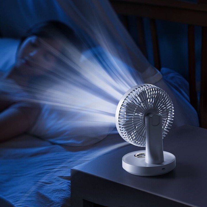 Desktop fan LLD-F77 beige