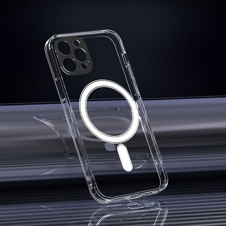 Etui na iPhone 16e (SE 4 2025) / 17e Clear Mag Cover (Str) zgodne z MagSafe transparentne