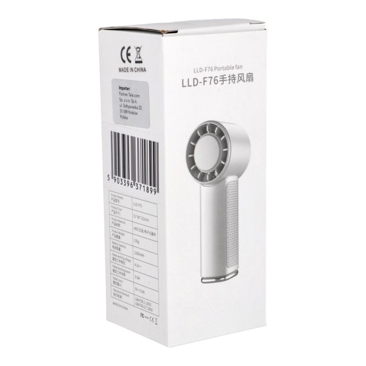 Portable fan LLD-F76S green
