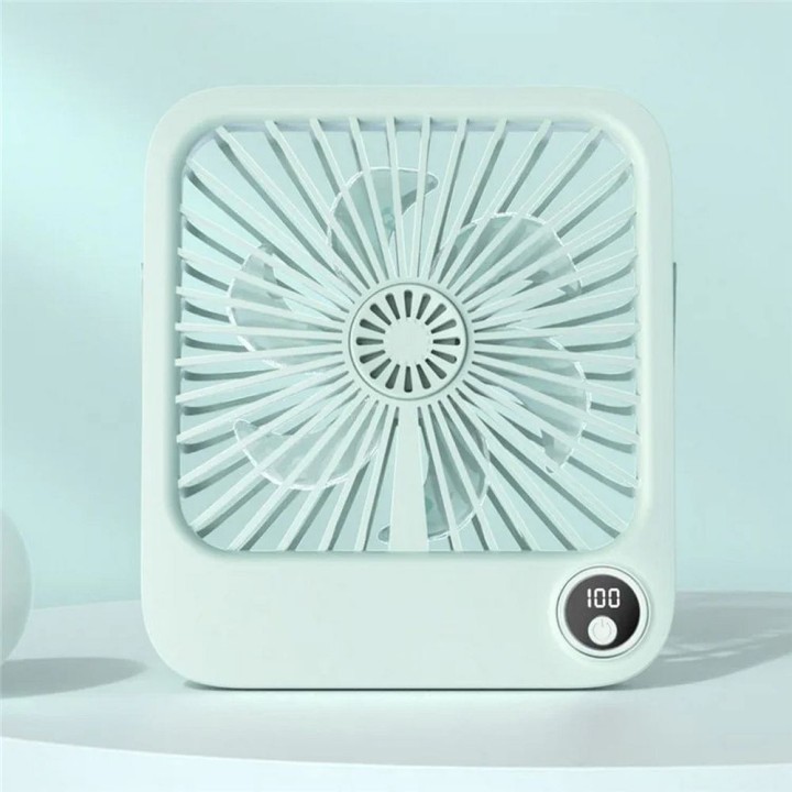 Desktop fan with adjustable stand W30 blue