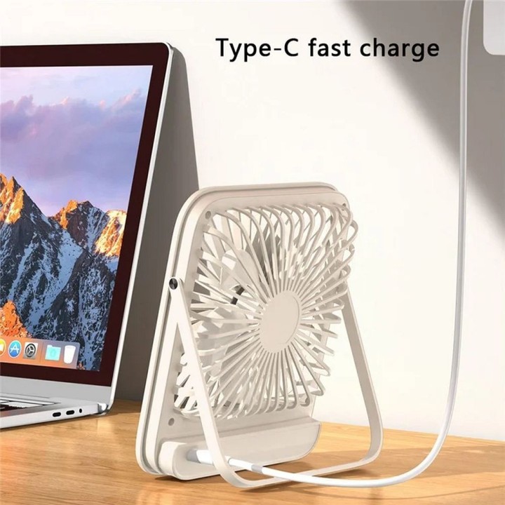 Desktop fan with adjustable stand W30 blue