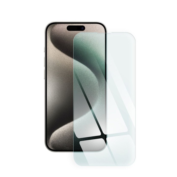 Tempered glass for iPhone 15 PRO Blue Star