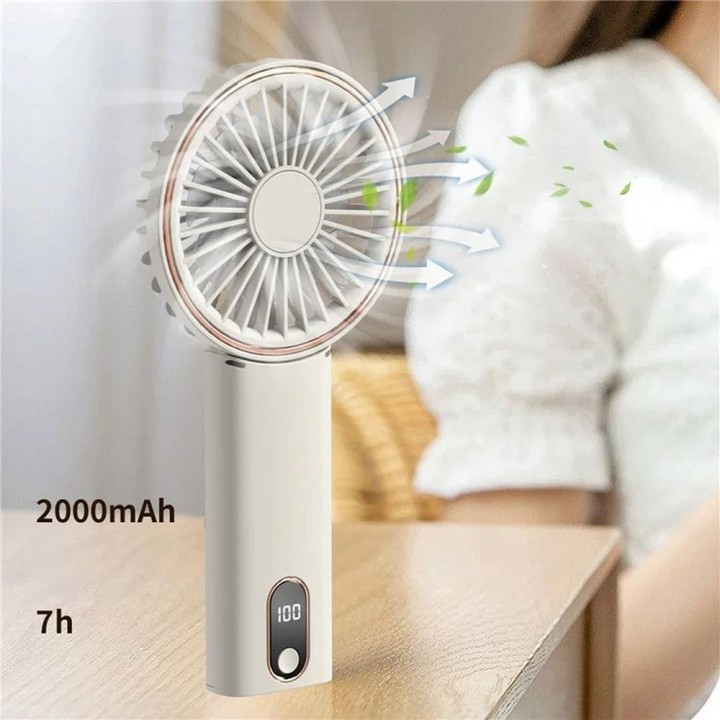 Portable fan W10 beige