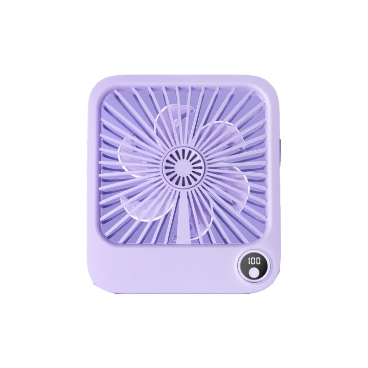 Desktop fan with adjustable stand W30 purple