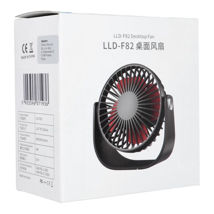 Desktop fan LLD-F82 blue