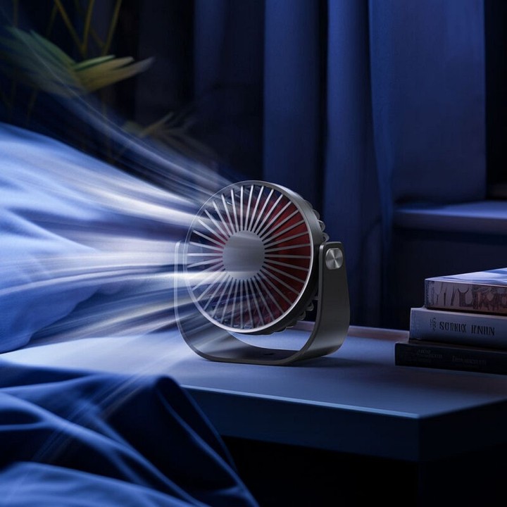 Desktop fan LLD-F82 blue