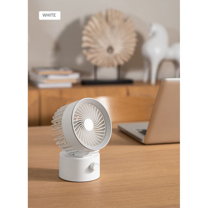 Desktop fan USB-powered A LLD-F87U white