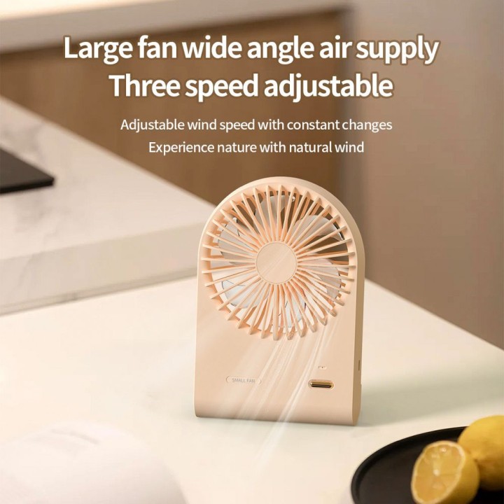 Desktop fan HX-125 beige