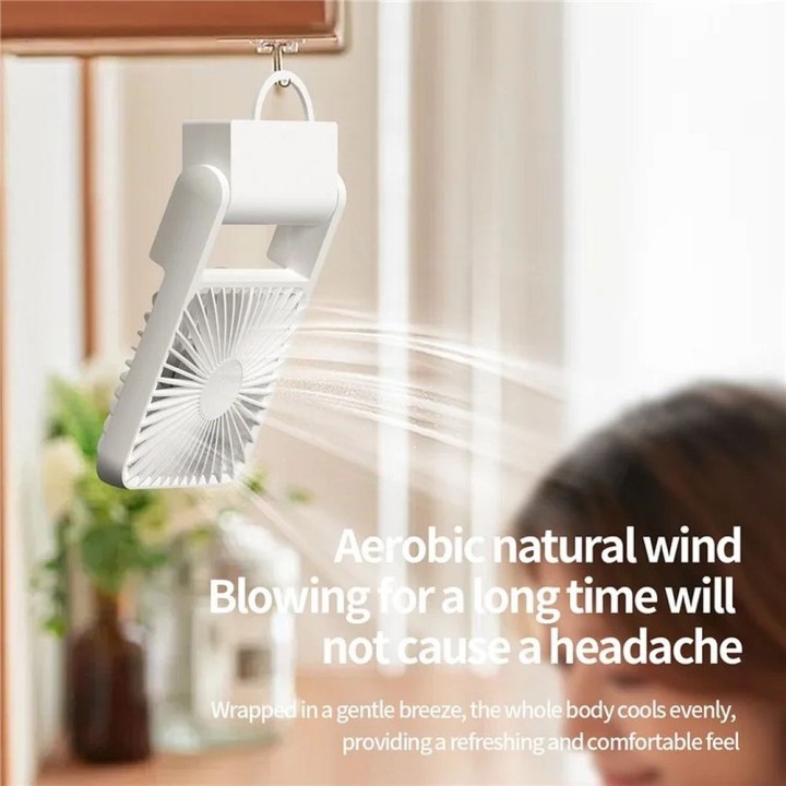 Desktop fan HX-123 beige