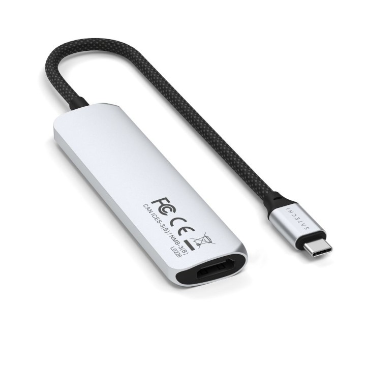 SATECHI adapter HUB 4-in-1 type C ST-P4SS silver