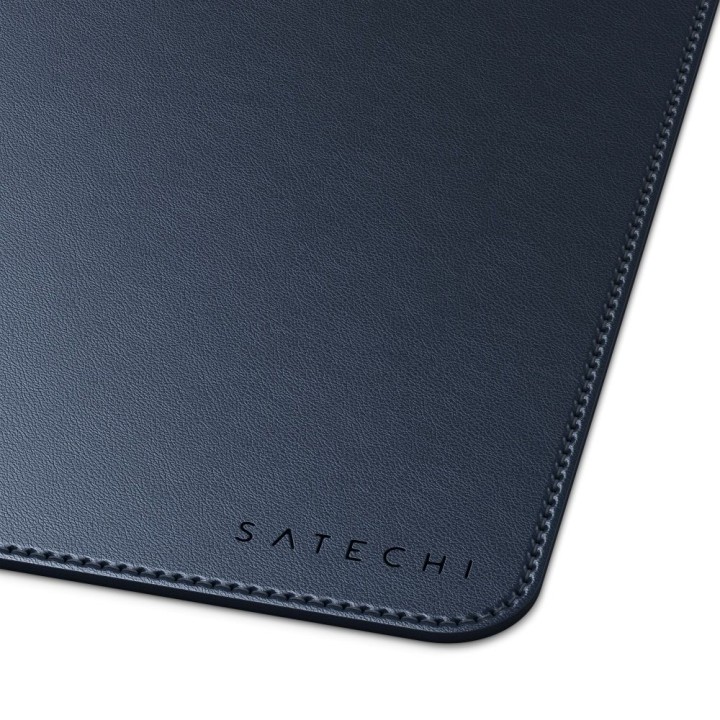 SATECHI desk mat vegan leather ST-LPDMB blue