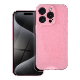 Чохол для iPhone 15 PRO Clear Case 2 mm Blink рожевий
