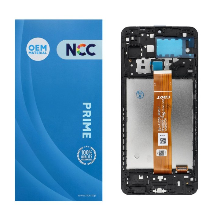 NCC LCD дисплей для SAMSUNGA 12S A127 F/U/M OEM з рамкою