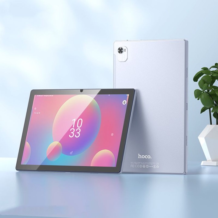 Tablet 10.1" 6GB/128GB Hoco HD Wi-Fi SIM Android 12 A12 grey