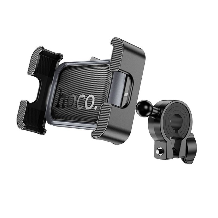 Phone holder for bike / motorcycle Hoco for handlebars H82 black-grey