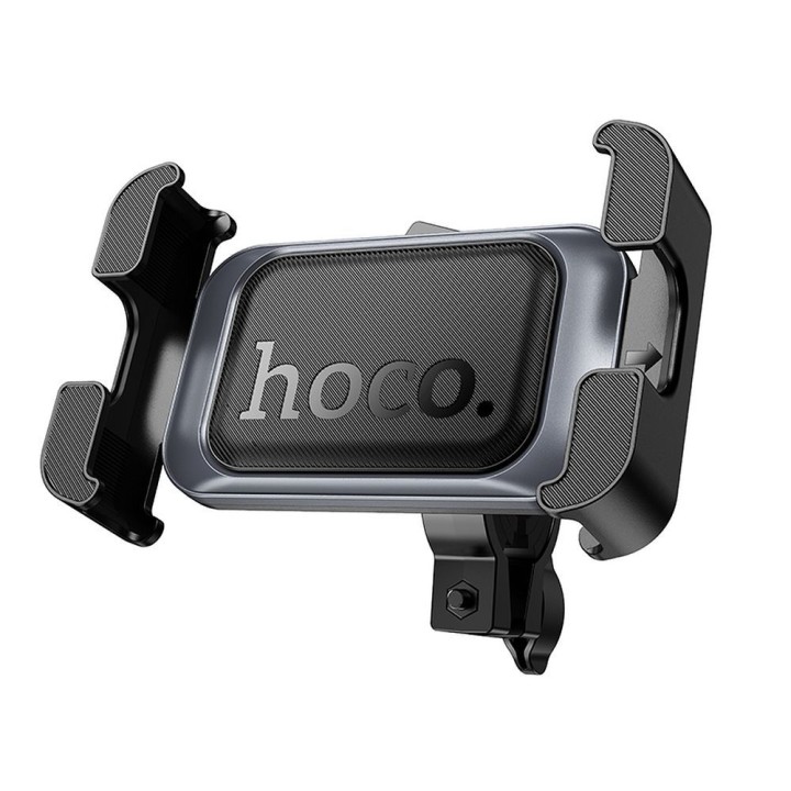 Phone holder for bike / motorcycle Hoco for handlebars H82 black-grey