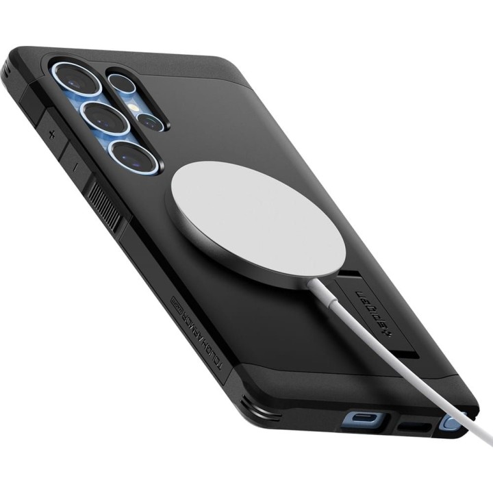SPIGEN чехол TOUGH ARMOR совместимый с MagSafe для SAMSUNG S25 Ultra черный
