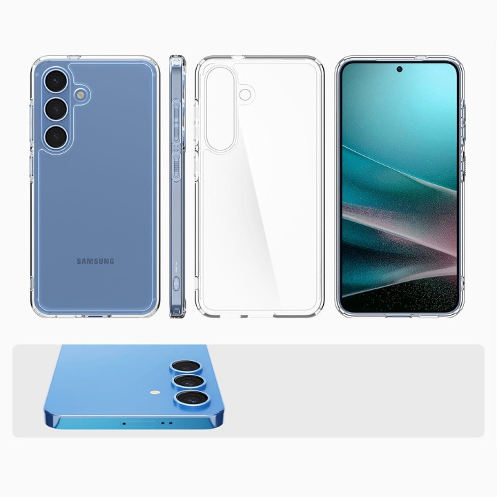 SPIGEN чохол ULTRA HYBRID для SAMSUNG S25 crystal clear