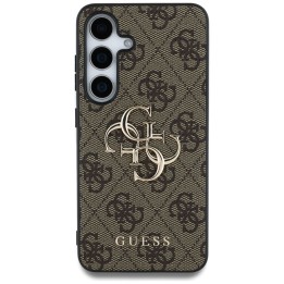 GUESS чохол для SAMSUNG S25 GUHCS25S4GMGBR (4G PU Big Logo) коричневий