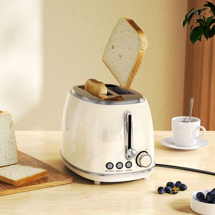 Тостер Hoco в стиле Retro 850W HE50 белый