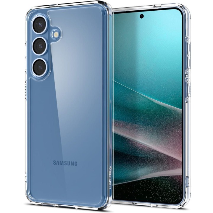 SPIGEN case ULTRA HYBRID for SAMSUNG S25 crystal clear