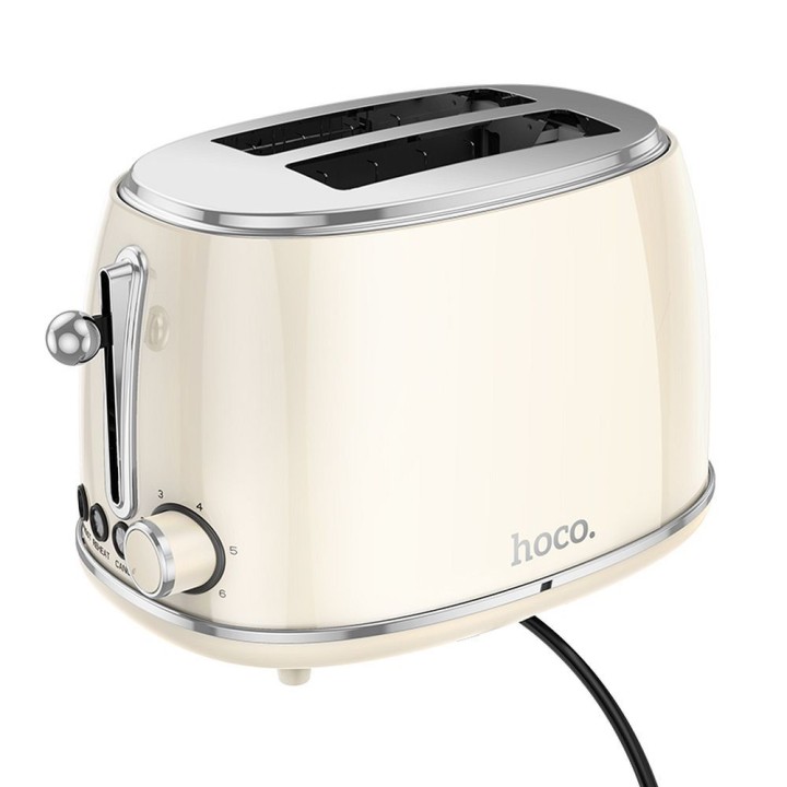 Тостер Hoco в стиле Retro 850W HE50 белый
