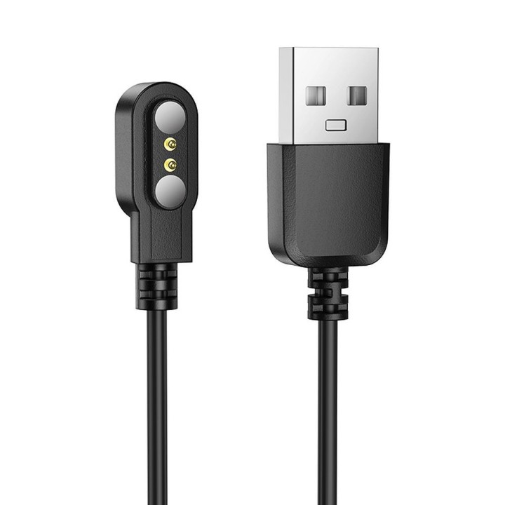 Cable for charging smartwatch Hoco 0,6 m Y26 / Y27 black
