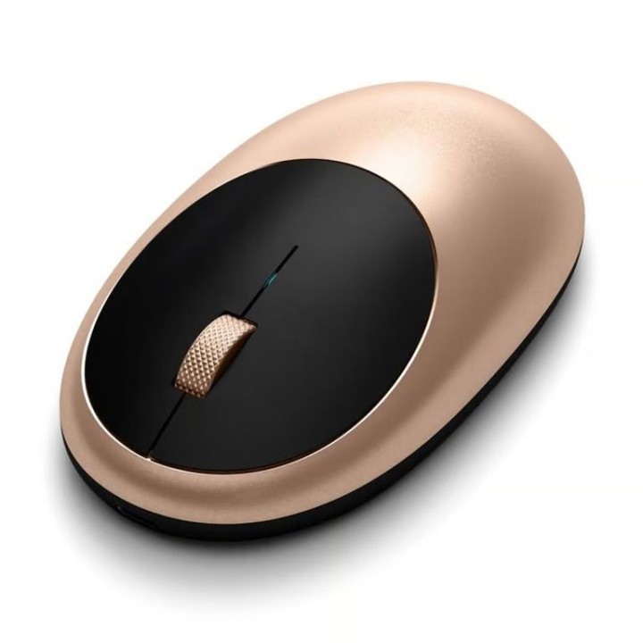 Беспроводная мышь Satechi 1200 dpi bluetooth M1 золотая