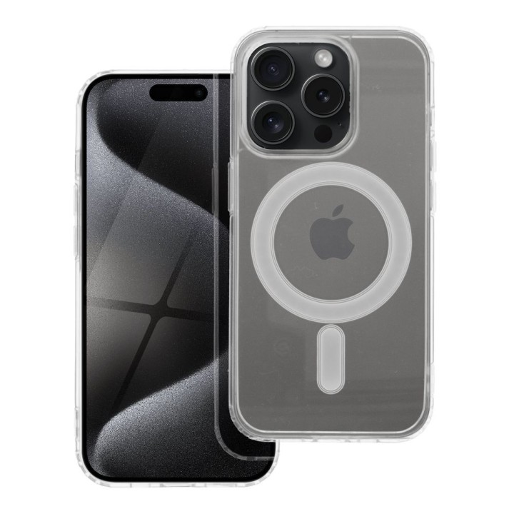 Etui na iPhone 15 PRO Clear Mag Cover (Str) zgodne z MagSafe transparentne