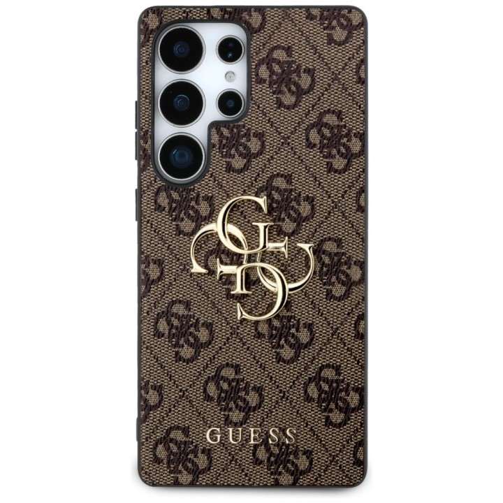 GUESS case for SAMSUNG S25 Ultra GUHCS25L4GMGBR (4G PU Big Logo) brown
