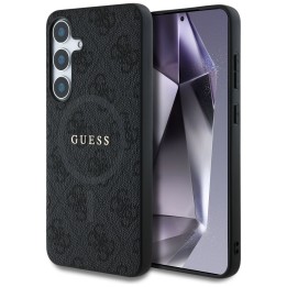 GUESS чохол для SAMSUNG S25 GUHMS25SG4GFRK (Magnetic PU 4G Ring Classic Logo) чорний