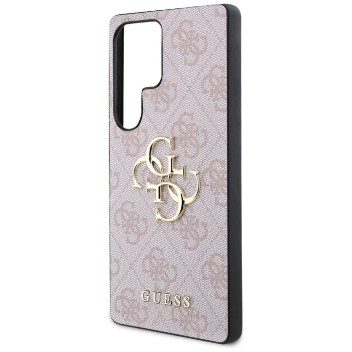 GUESS futerał do SAMSUNG S25 Ultra GUHCS25L4GMGPI (4G PU Big Logo) różowy
