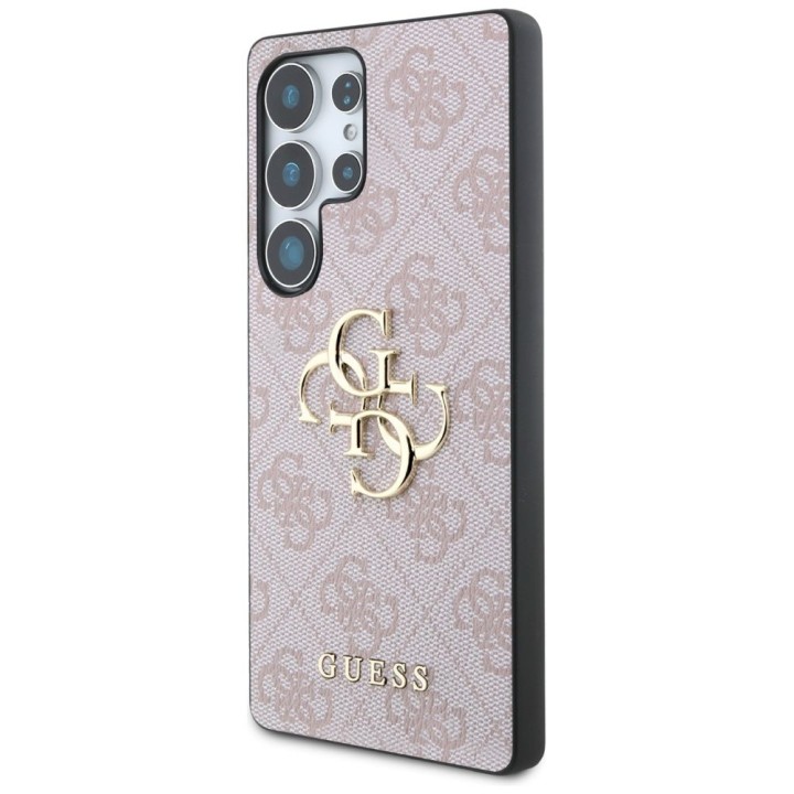 GUESS чохол для SAMSUNG S25 Ultra GUHCS25L4GMGPI (4G PU Big Logo) рожевий
