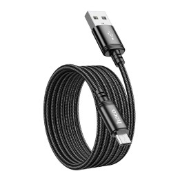 Кабель USB A для Micro USB Hoco 2,4A 2 m X89 чорний