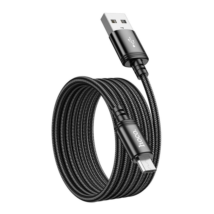 Кабель USB A для Micro USB Hoco 2,4A 2 m X89 черный