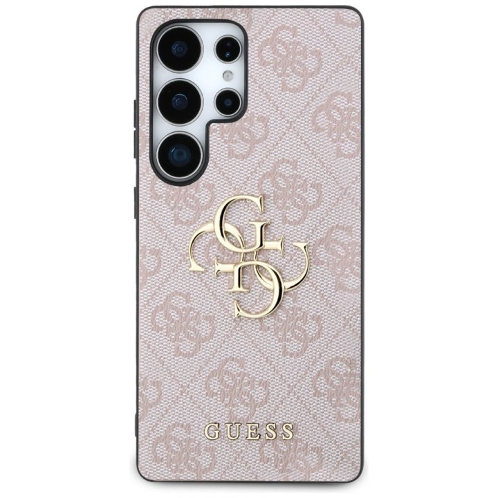 GUESS чохол для SAMSUNG S25 Ultra GUHCS25L4GMGPI (4G PU Big Logo) рожевий