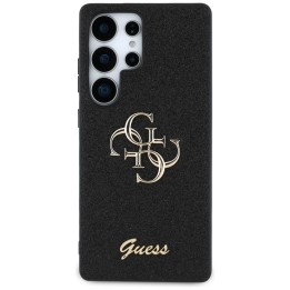 GUESS чехол для SAMSUNG S25 Ultra GUHCS25LHG4SGK (Fixed Glitter Big 4G) черный