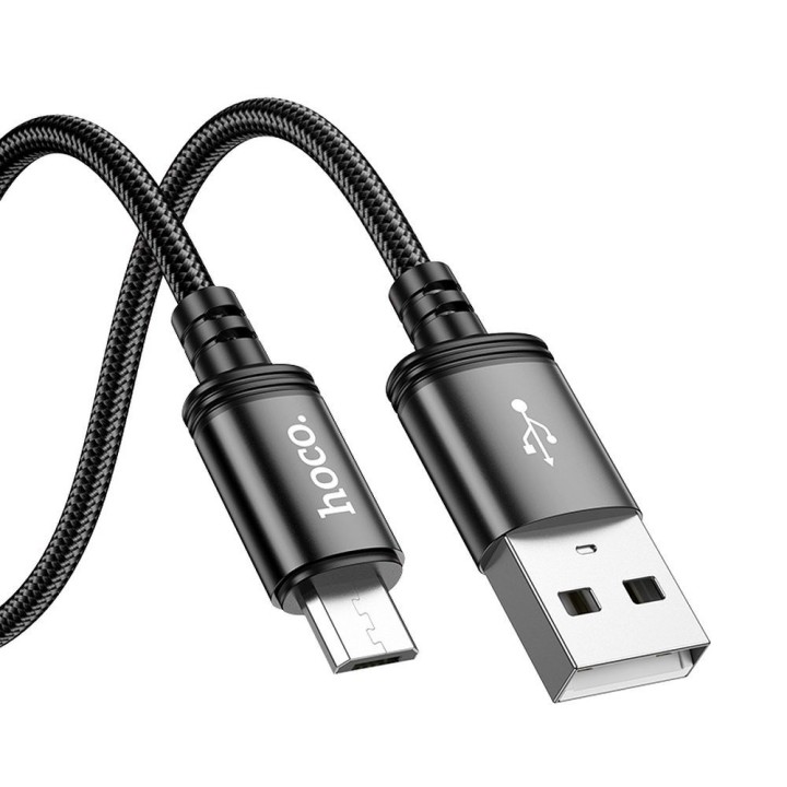 Кабель USB A для Micro USB Hoco 2,4A 2 m X89 черный