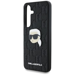KARL LAGERFELD чехол для SAMSUNG S25 Plus KLHCS25MPGKLKIPK (PU Monogram K. Head Pin) черный