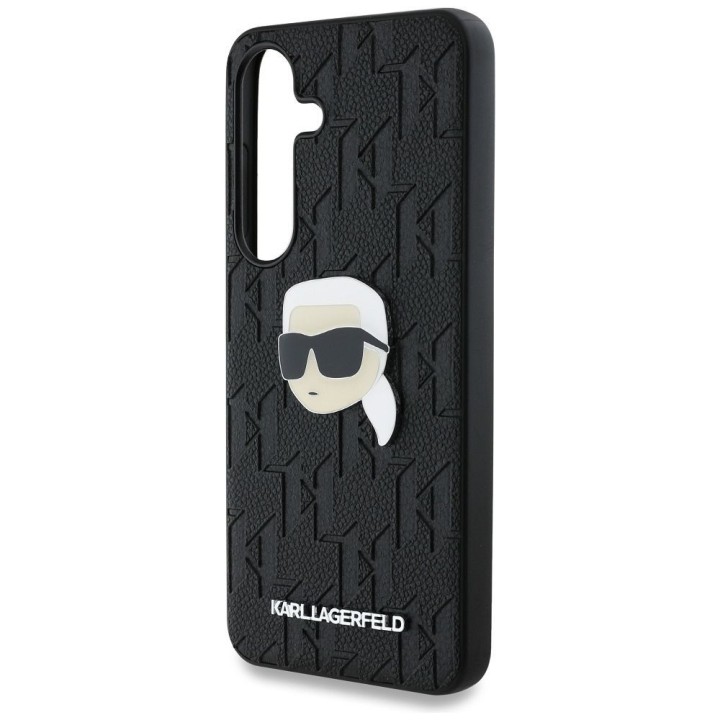 KARL LAGERFELD case for SAMSUNG S25 Plus KLHCS25MPGKLKIPK (PU Monogram K. Head Pin) black