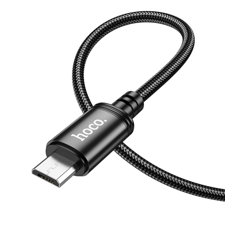 Кабель USB A для Micro USB Hoco 2,4A 2 m X89 черный
