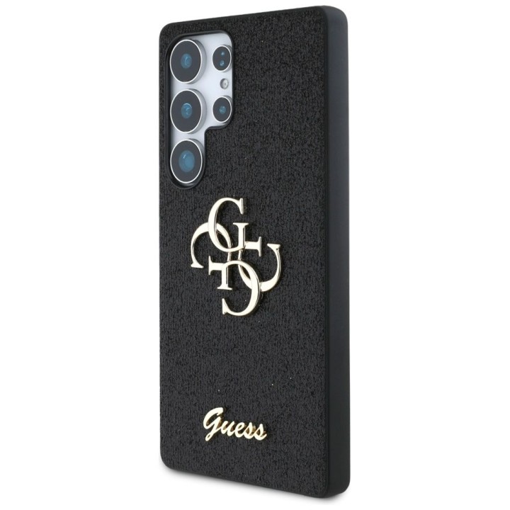 GUESS чохол для SAMSUNG S25 Ultra GUHCS25LHG4SGK (Fixed Glitter Big 4G) чорний