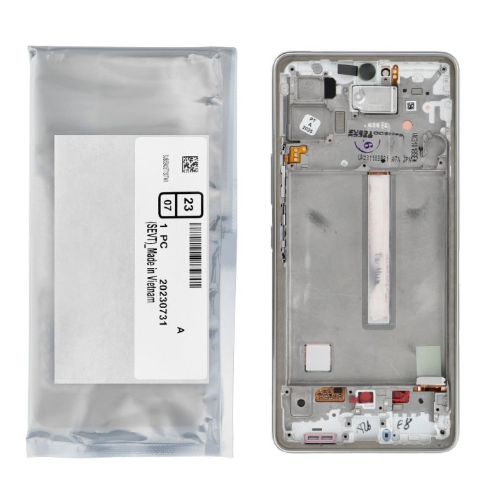 ServicePack Wyświetlacz LCD SAMSUNG A53 5G A536B GH82-28024B White
