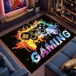 Mata ochronna pod krzesło wzór gamingowy 60 x 90 cm RC-K-1542