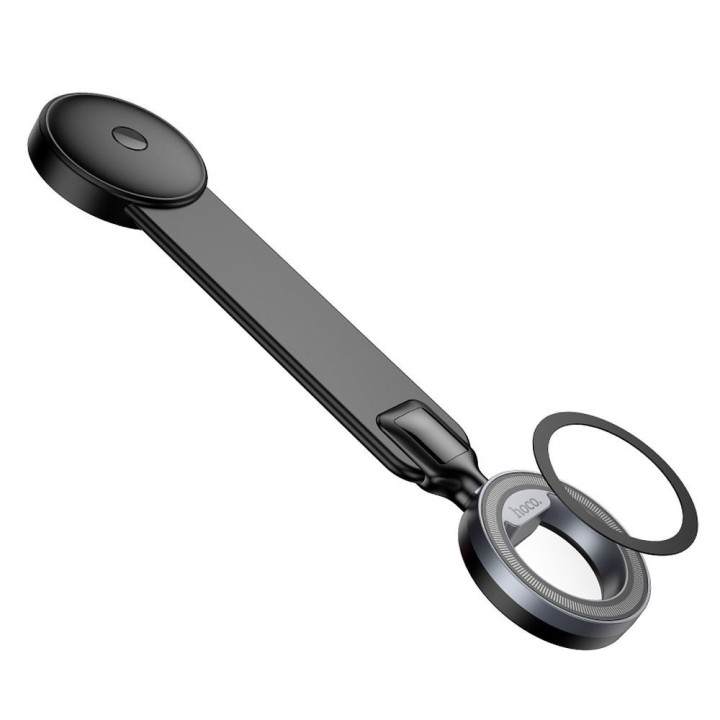Magnetic car phone holder MagSafe compatible Hoco for dashboard H71 black-grey