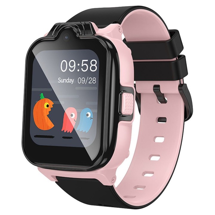 Смарт-часы для детей Hoco 1,69" 4G GPS с функцией звонков Y104 розовые