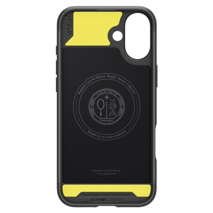 SPIGEN futerał RUGGED ARMOR MAG kompatybilny z MagSafe do IPHONE 16 matte black