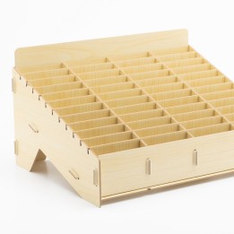 Wooden organizer / phone storage box 48 slots